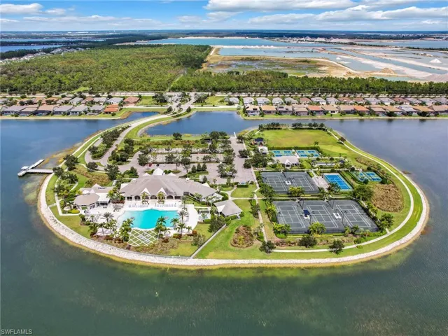 Aerial View of Amenities Campus