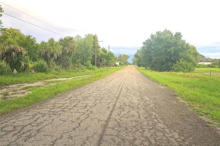 View of asphalt road