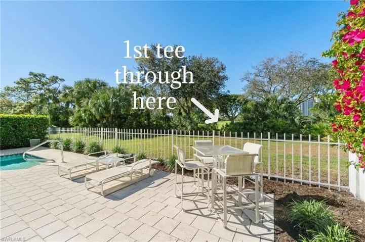 View of patio / terrace with a fenced in pool