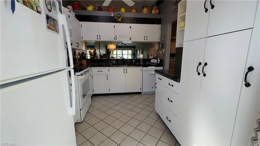 Built in pantry in kitchen for extra storage
