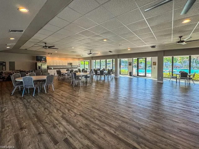 Community center off pool