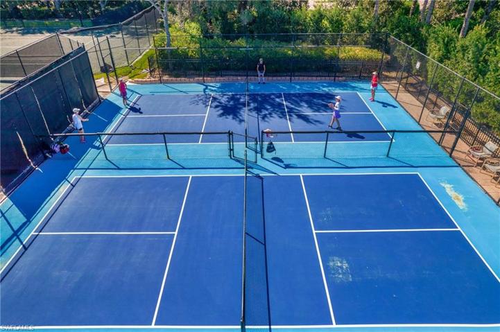 Pickleball courts at Players Club and Spa