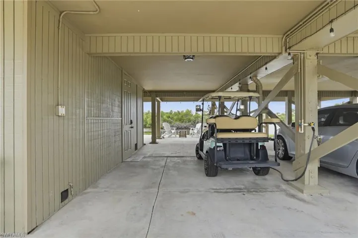 covered parking under unit