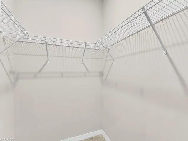 View of spacious closet