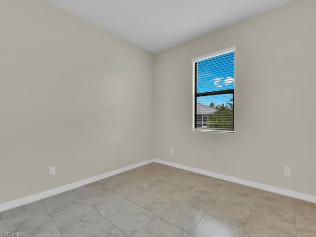 View of tiled empty room