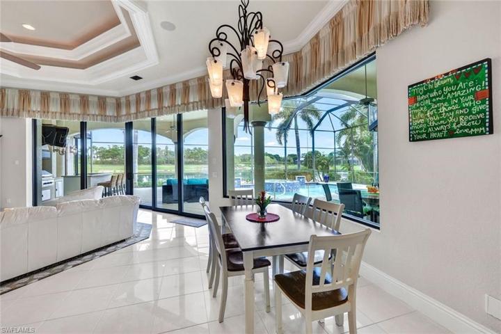 Sliding Glass doors open and the outside is inside.