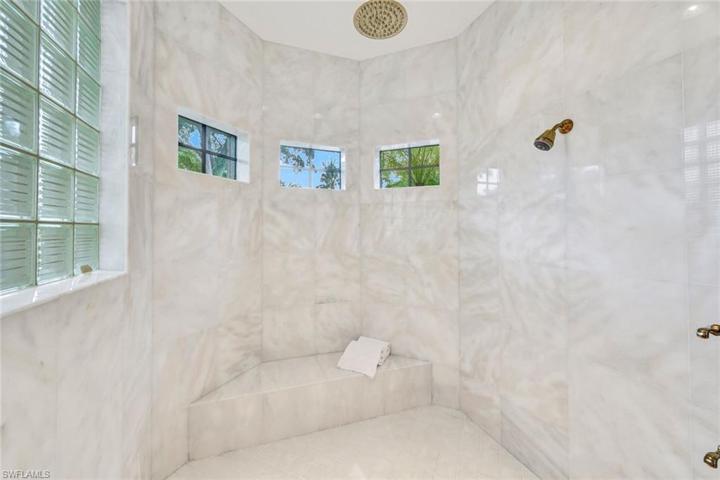Spacious master shower!