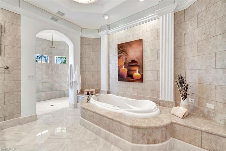 Spa-like master bathroom