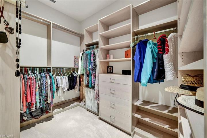 Amazing built-in closet space!