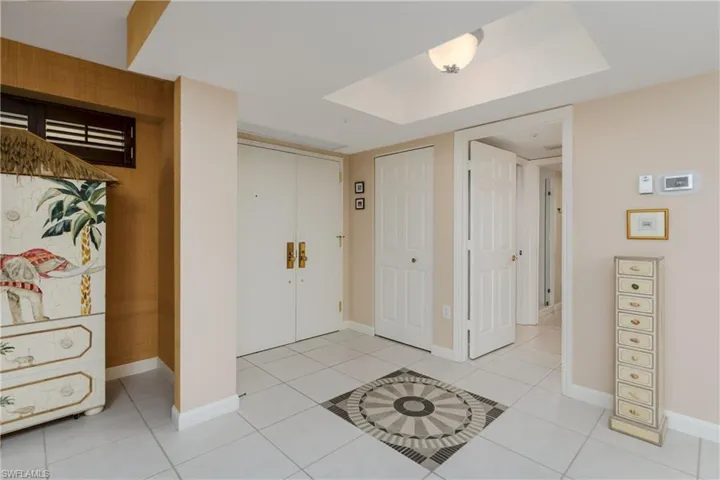 Your Foyer, upon entering the residence.