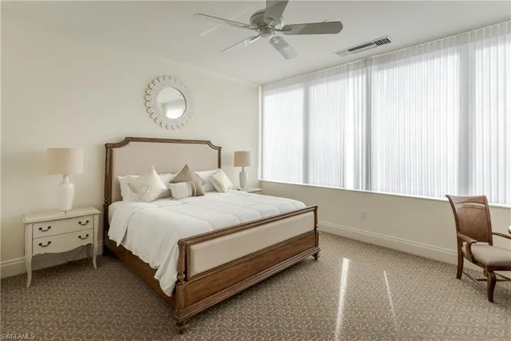 Inside Guest Suite #1, which overlooks the Pool.