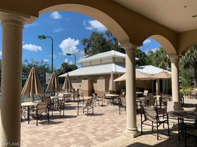 The Tennis Pavilion at Pelilcan Bay CLUBHOUSE.