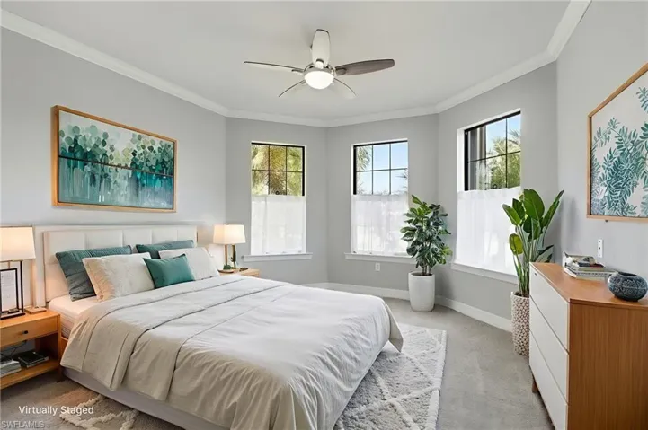 Virtually staged-Guest suite