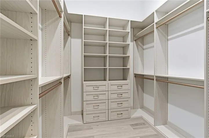 Builtout closets in everyroom