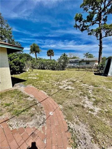 Spacious Fenced backyard perfect for pets and a pool!