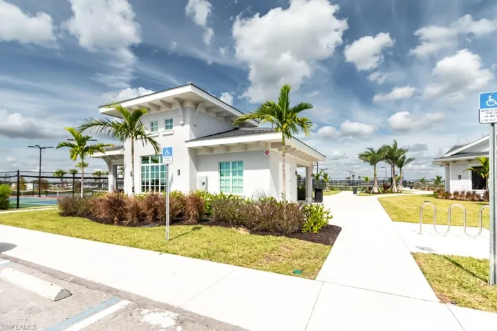 View of front of property with stucco siding