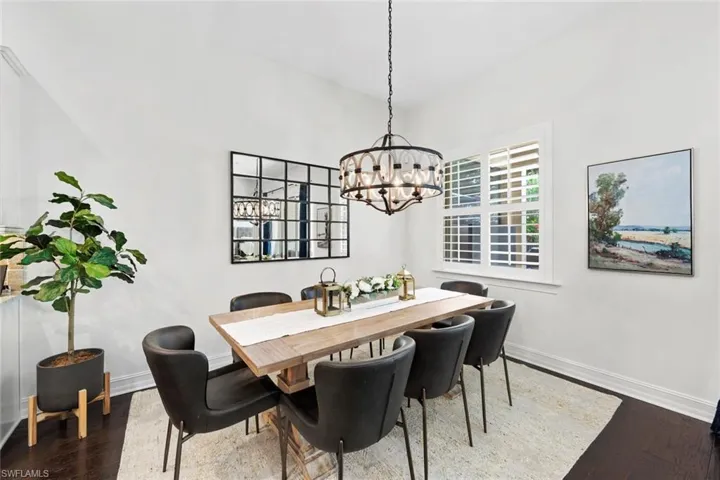 Dining area