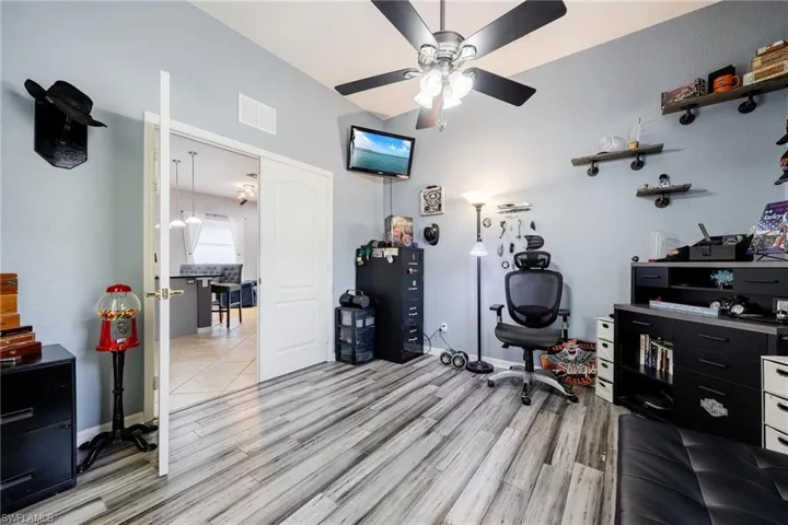 Den/ Home office area