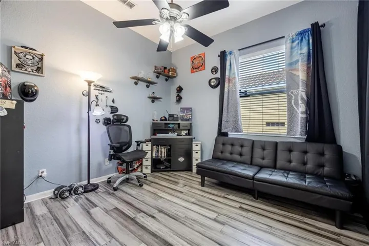 Den/ Home office area