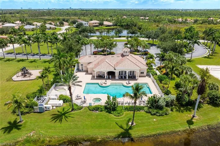 Aerial view of Community Pool