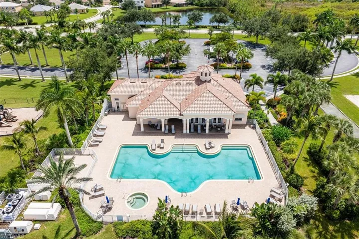 Aerial view of Community Pool
