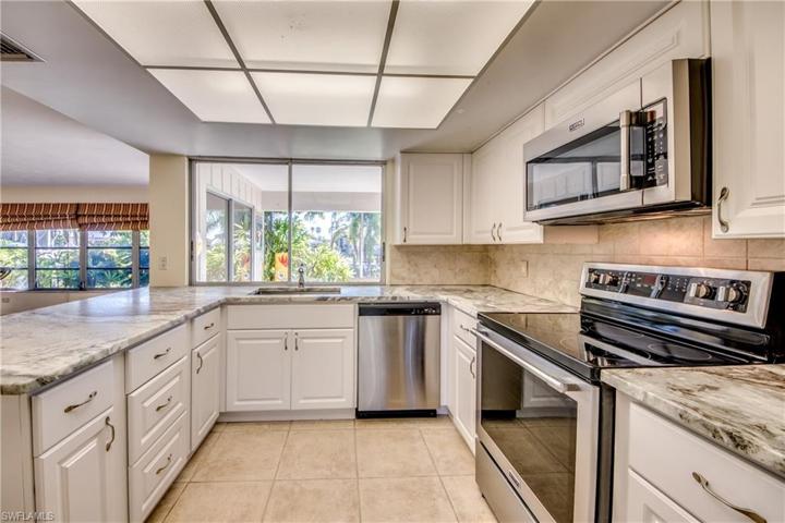 New cabinets and granite countertops