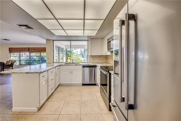 Kitchen features stainless steel appliances appliances