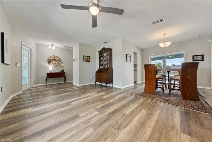 Living area with