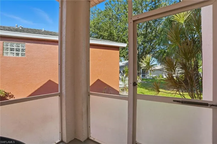 Enclosed porch