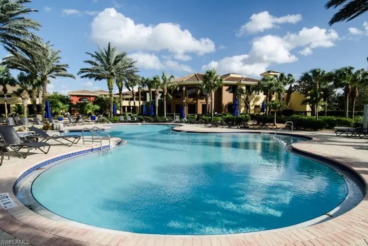 View of pool