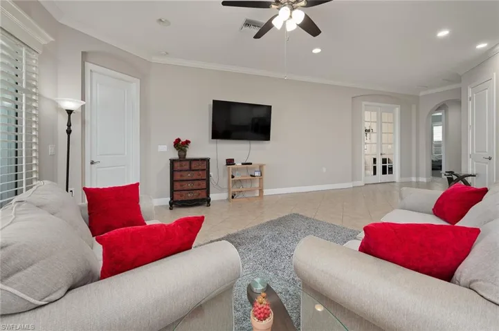 Spacious Living Room