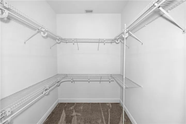 Master's walk in closet