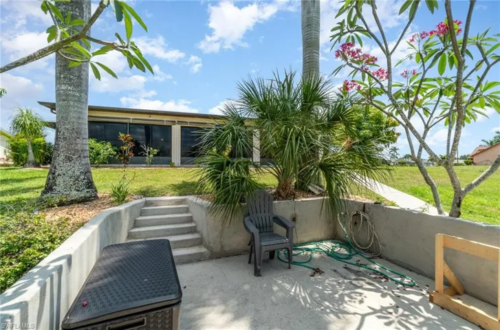 View of patio