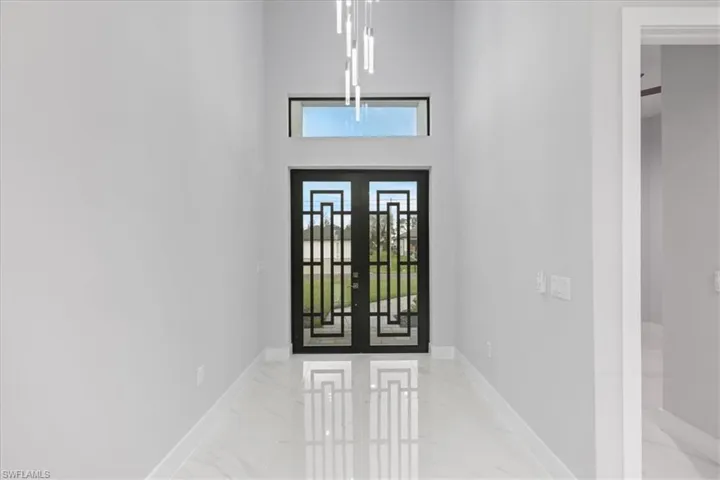 Doorway to property