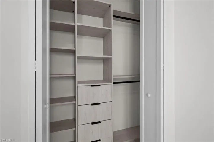 View of closet