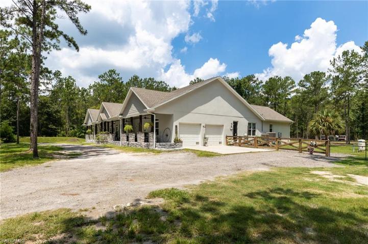 Right Side View/Two Car Garage