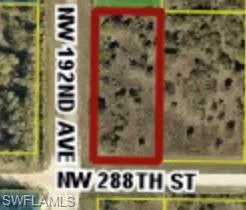 Map / location featuring property parcel outlined