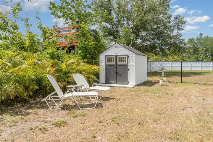 View of shed