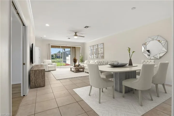 Great Room Virtually Staged