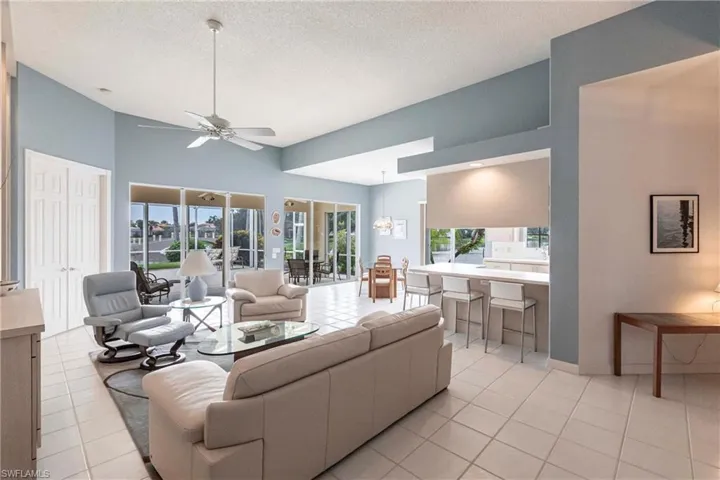 Very open floor plan.