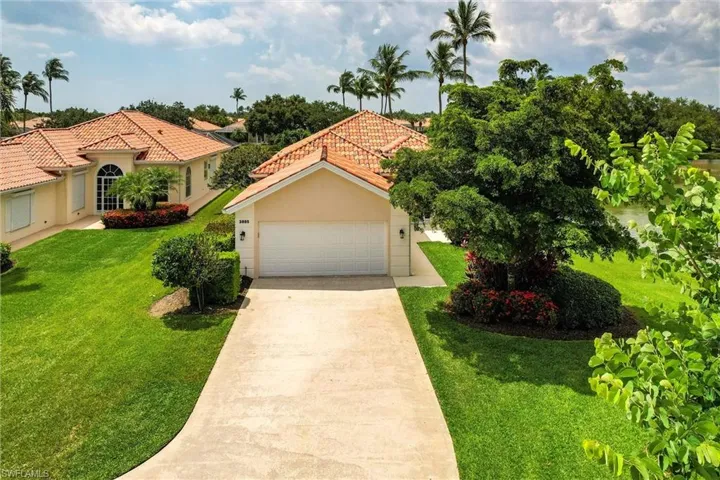 Extra long driveway.