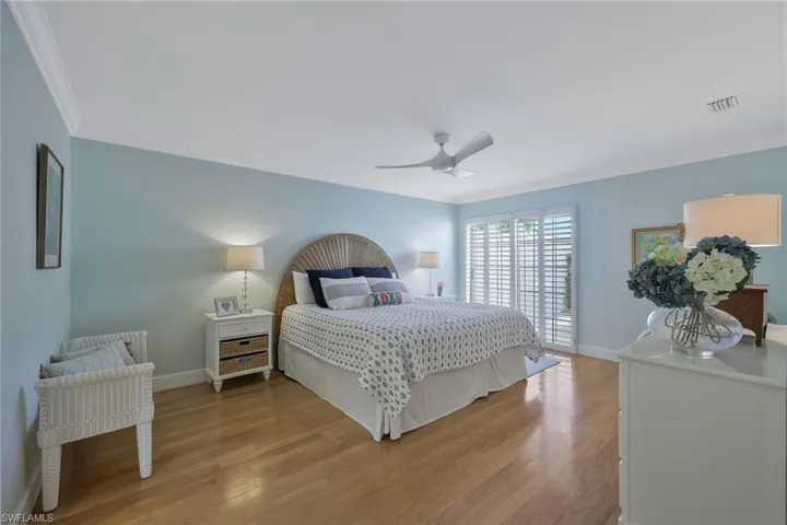 Primary bedroom is on the main level.