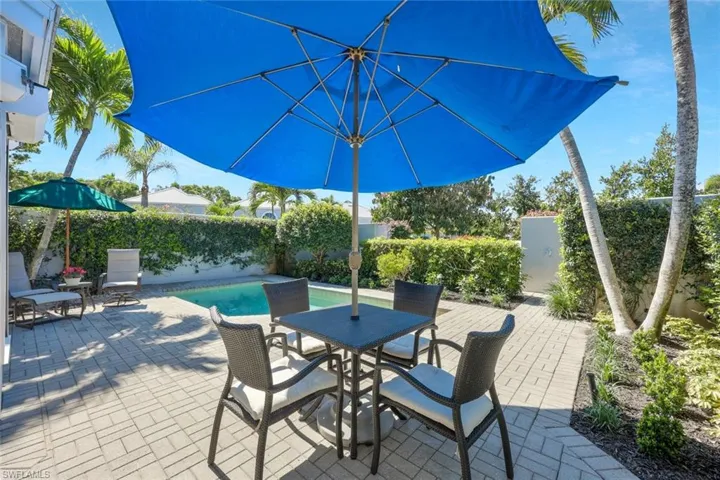 A lot of outdoor living space. SW Exposure.