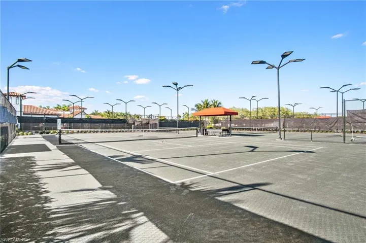 Tennis courts