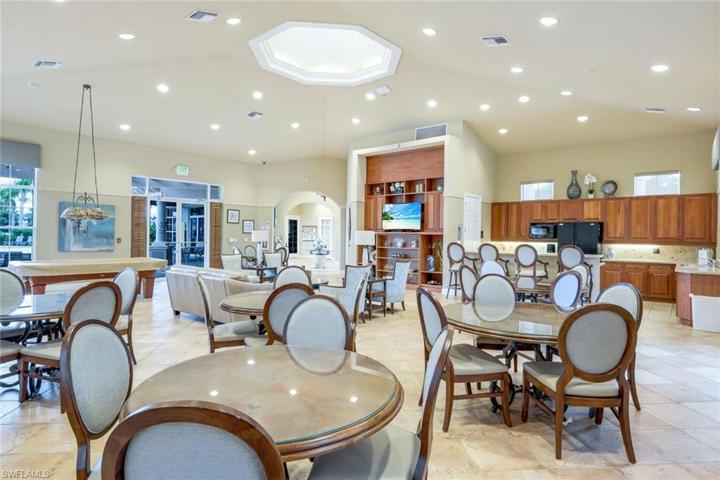 Community Clubhouse for gatherings and social activity planned by Amenities Committee
