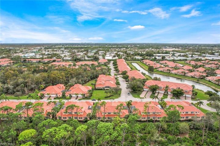 Looking south, the north/back side of condo is on preserve