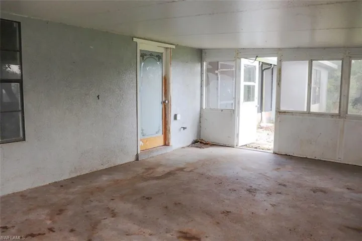 View of spare room