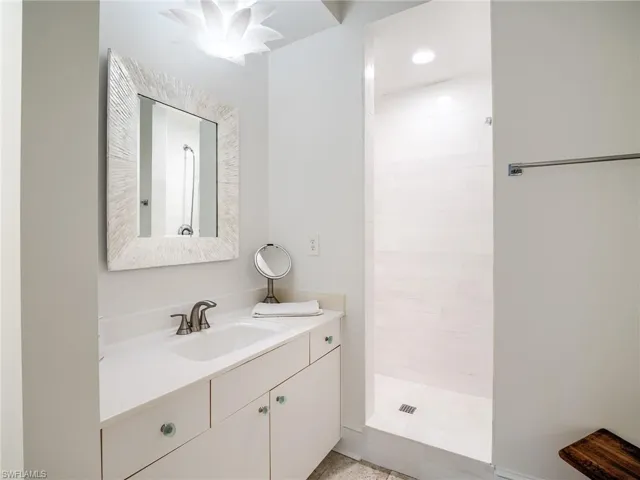 2nd Master Bath Vanity & Walk-in Shower!