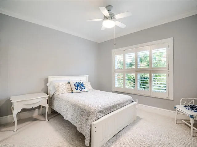 Guest Bedroom with Plantation Shutters!
