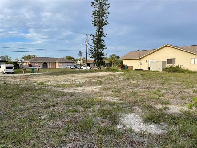 View from the back corner of the lot; from seawall